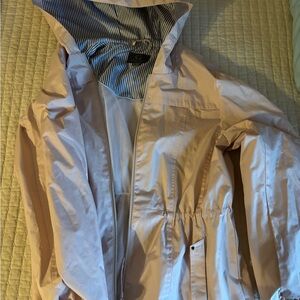 Women's Light Pink Rain Jacket